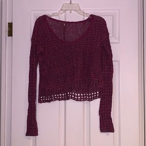Cropped Free People Sweater